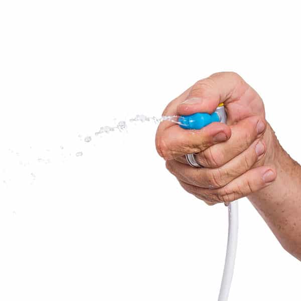 Torneira com bico silicone  para Refil de Hidratação