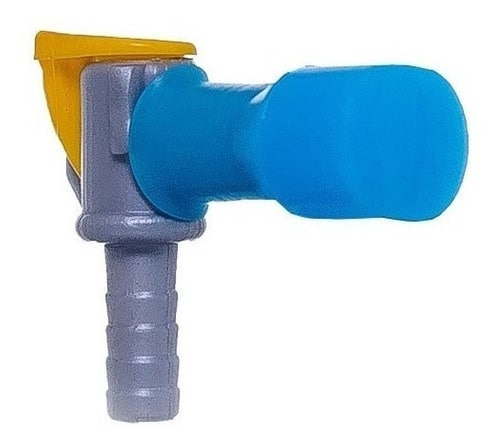 Torneira com bico silicone  para Refil de Hidratação