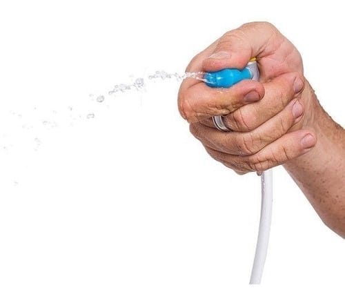 Torneira com bico silicone  para Refil de Hidratação