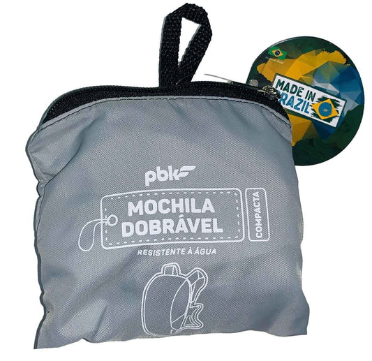 MOCHILA LIGHT DOBRAVEL Cor:Cinza