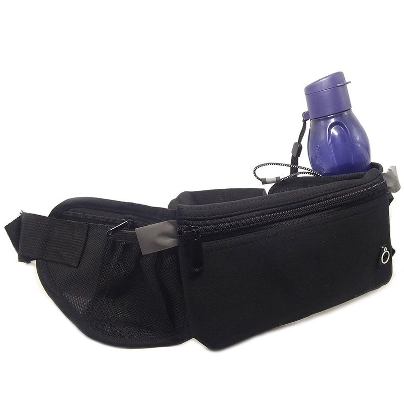 Cinto Pochete Multifuncional Anti Furto Entrada Fone Carregador Porta Garrafa