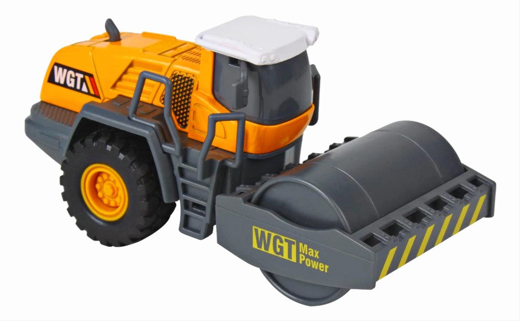 Miniatura Escavadeira E Rolo Compressor Escala 1:50 Com Fricção XZ-1794