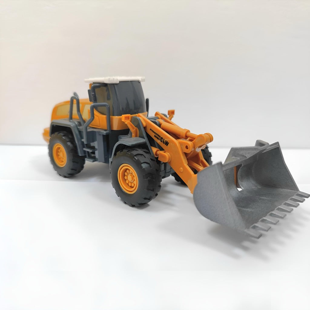 Miniatura Escavadeira E Rolo Compressor Escala 1:50 Com Fricção XZ-1794
