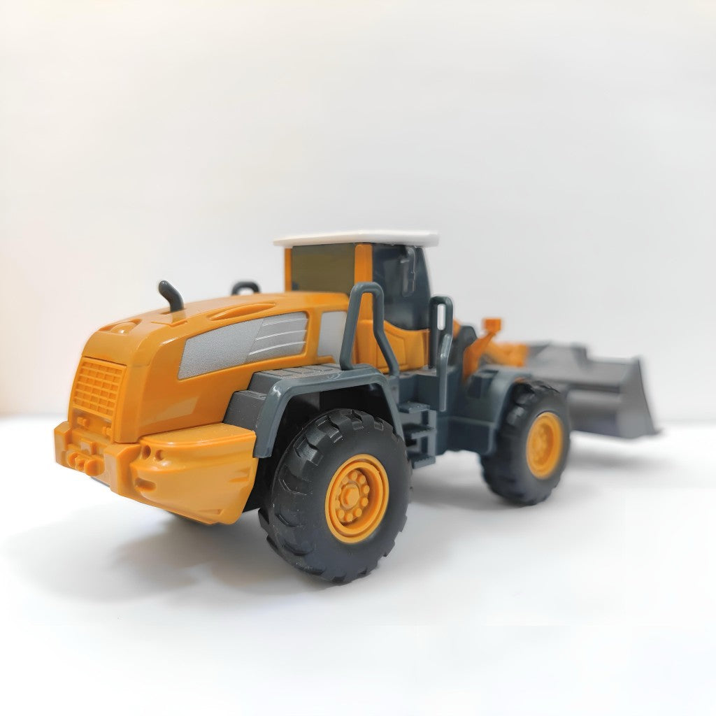 Miniatura Escavadeira E Rolo Compressor Escala 1:50 Com Fricção XZ-1794