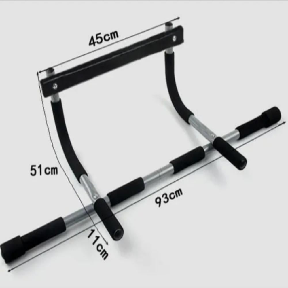 BARRA DE EXERCICIOS PARA PORTA CHAO FIXA MISTA MUSCULACAO FLEXAO ABDOMINAL EXERC