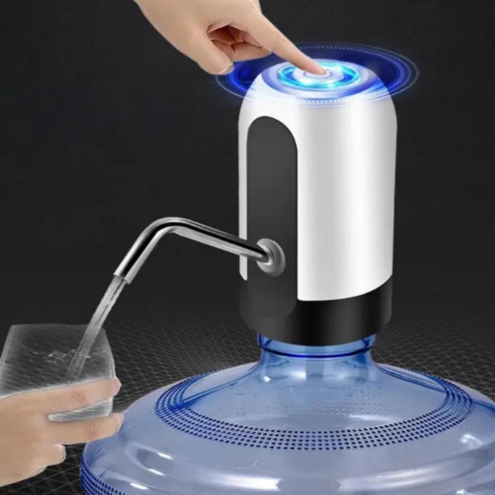 BEBEDOURO BOMBA ELETRICA PARA GALAO GARRAFAO DE AGUA 5 10 20 LITROS RECARREGAVEL