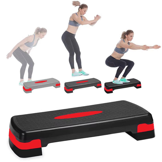 STEP AEROBICO PLATAFORMA DE EXERCICIOS REGULAVEL COM ALTURA REGULAVEL ACADEMIA E