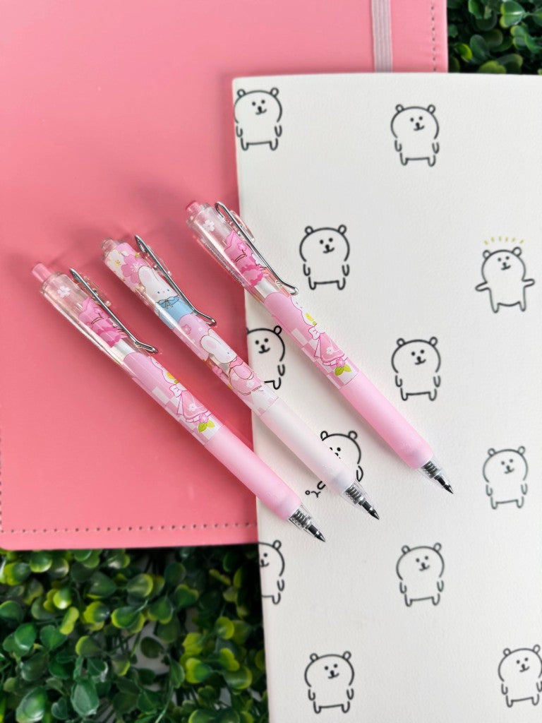 Kit Lápis Infinito 0.5mm Coelhinho Resistente Durável XQ0015