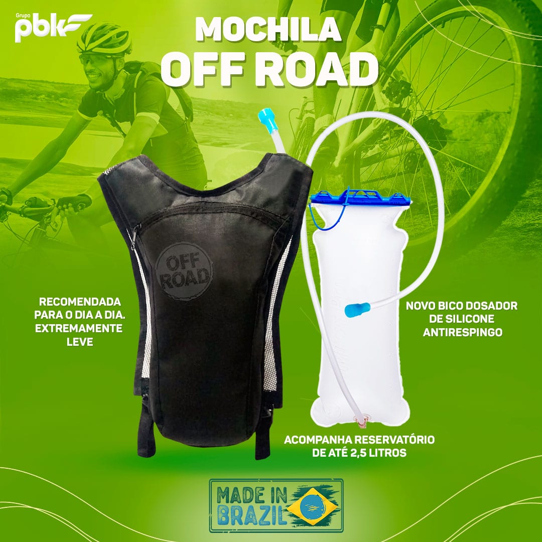 Mochila de Hidratação Offroad Modelo:normal