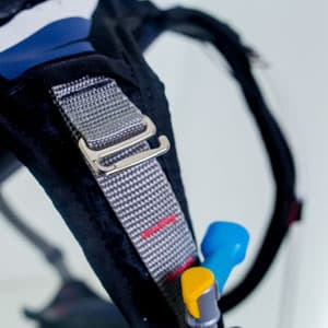 Mochila Hidrat Race 2,5 Litros Cor:Cinza