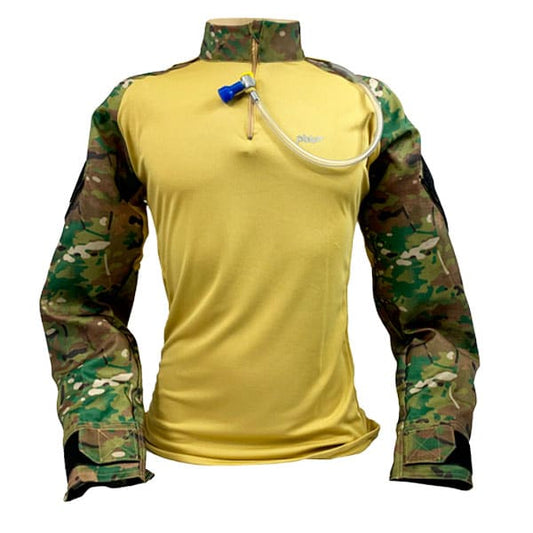 Camisa / Jaqueta de Hidratação Combat T-Shirt Cor:Amarelo;Tamanho:M