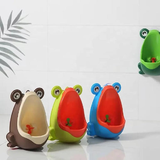 Pinico Infantil Sapinho com Ventosa Portátil