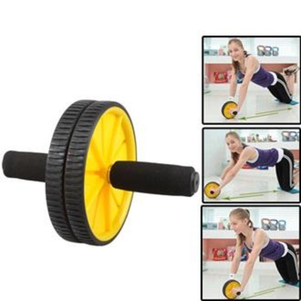 Roda Abdominal Completa com Tapete para Exercícios em Casa