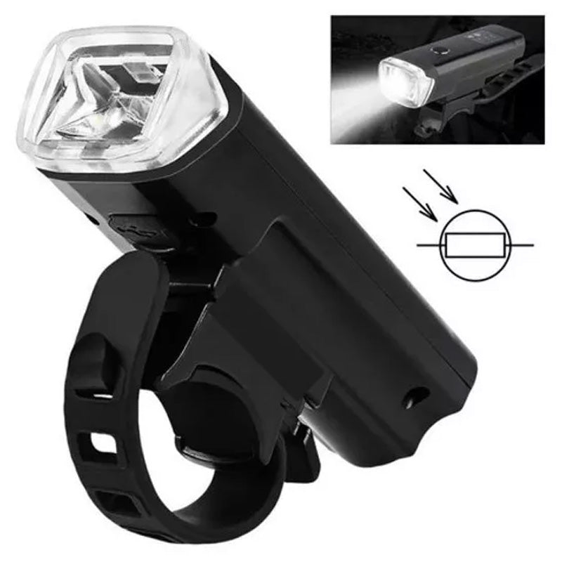 Farol Bicicleta Bike Led Iluminação Luz  180 Lumens Segurança Trânsito Senso