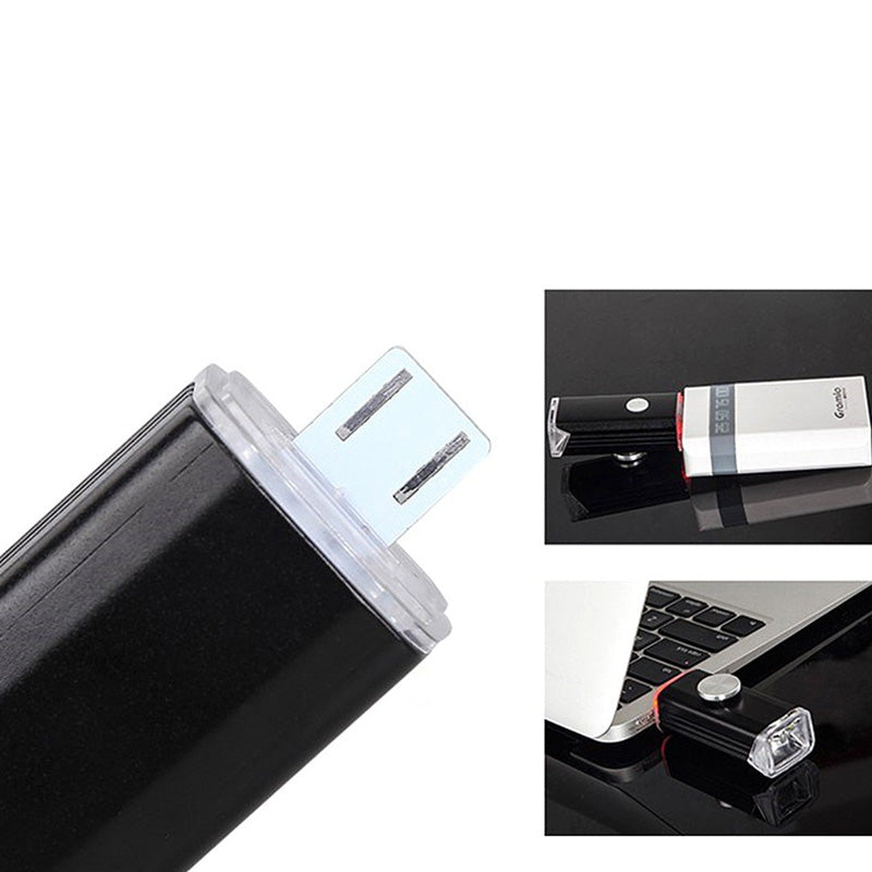 Farol Bicicleta Bike Led Iluminação Luz  180 Lumens Segurança Trânsito Senso