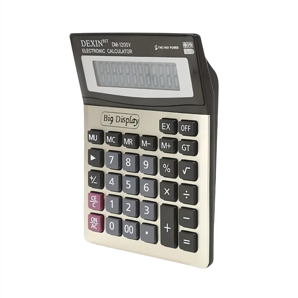 Calculadora De Mesa 12 Dígitos Big Display Lecover LC-1200V