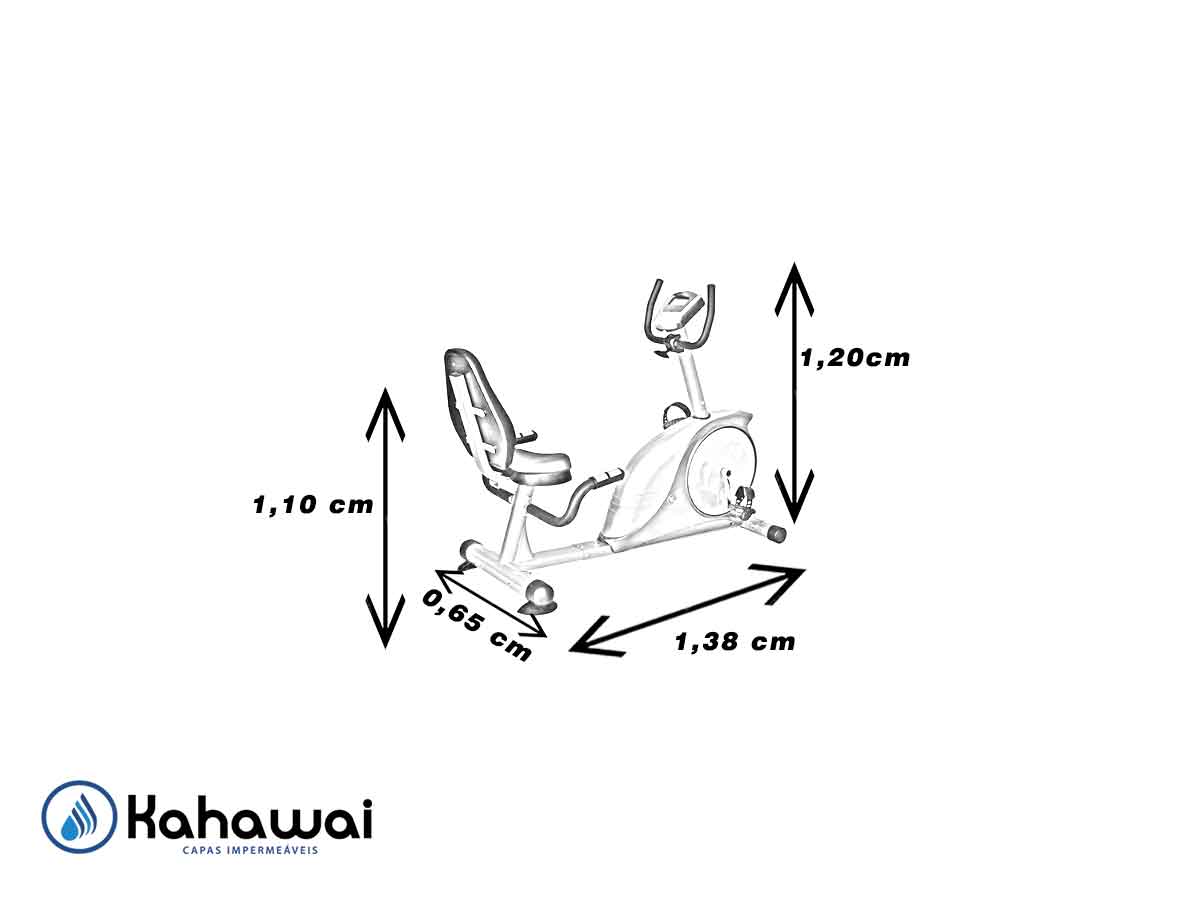 Capa Bike Bicicleta Ergométrica Impermeável Couro Ecológico