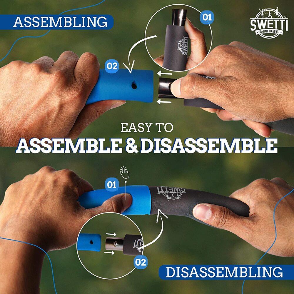 BAMBOLE PROFISSIONAL TREINO FITNESS DESMONTAVEL AJUSTAVEL EXERCICIO ADULTO EMAGR