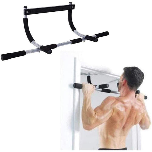 BARRA DE EXERCICIOS PARA PORTA CHAO FIXA MISTA MUSCULACAO FLEXAO ABDOMINAL EXERC