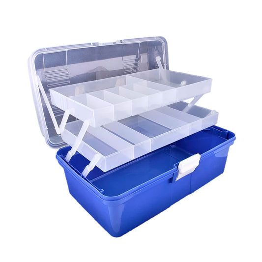 Maleta Organizadora Mega Box 12 Divisórias Plasnorthon - Brinde