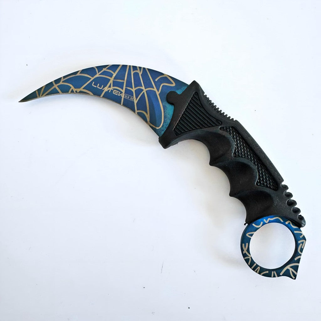 Faca Curvada Spider Full Tang Com Bainha Luatek SLK-D87